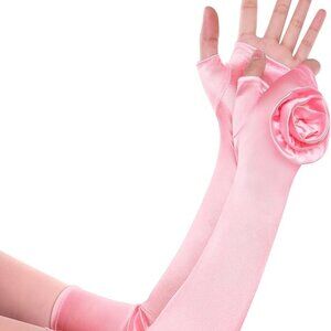 Woman's Opera Pink Gloves